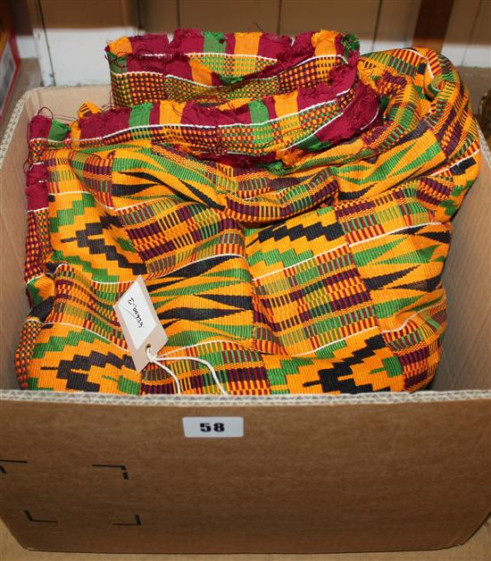 African Kente cloth